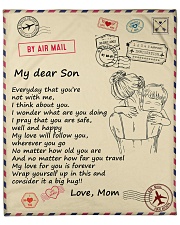 Son My Love For You Is Forever Fleece Blanket - 50" x 60" front