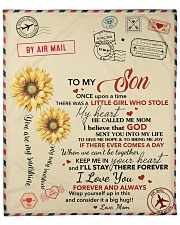 Son Keep Me In Heart I'll Stay There Forever Fleece Blanket - 50" x 60" front