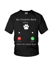 My Children Bark Calling Youth T-Shirt thumbnail