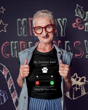 My Children Bark Calling Ladies T-Shirt lifestyle-holiday-crewneck-front-3