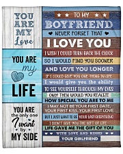 Never Forget That I Love U Girlfriend To Boyfriend Fleece Blanket - 50" x 60" front