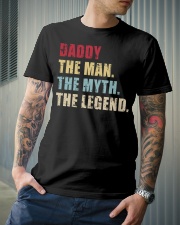 Daddy The Man The Myth The Legend Classic T-Shirt lifestyle-mens-crewneck-front-6