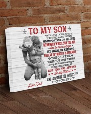 When Life's Troubles Try To Scare You Dad To Son 24x16 Gallery Wrapped Canvas Prints aos-canvas-pgw-24x16-lifestyle-front-03