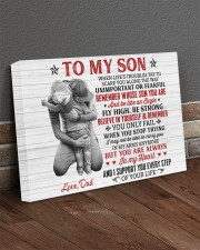 When Life's Troubles Try To Scare You Dad To Son 24x16 Gallery Wrapped Canvas Prints aos-canvas-pgw-24x16-lifestyle-front-04
