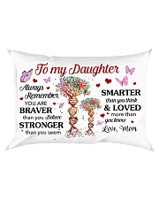 Remember U Are Braver Than U Believe Mom-Daughter Rectangular Pillowcase front
