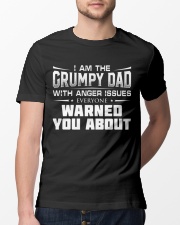 Grumpy Dad with anger issues Classic T-Shirt lifestyle-mens-crewneck-front-13