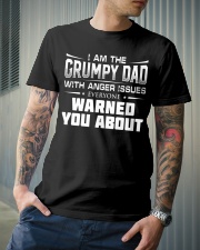 Grumpy Dad with anger issues Classic T-Shirt lifestyle-mens-crewneck-front-6