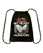 This Girl Who Stole My Heart Calls Me Husband Drawstring Bag thumbnail