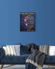 Never Forget That I Love You Lion Mom To Son V2 11x14 Gallery Wrapped Canvas Prints aos-canvas-pgw-11x14-lifestyle-front-06