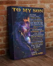Never Forget That I Love You Lion Mom To Son V2 11x14 Gallery Wrapped Canvas Prints aos-canvas-pgw-11x14-lifestyle-front-09
