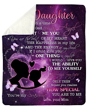 Once Upon A Time Purple Mom To Daughter Sherpa Fleece Blanket tile
