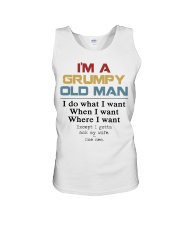 I'm a grumpy old Man Unisex Tank thumbnail