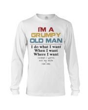 I'm a grumpy old Man Long Sleeve Tee thumbnail