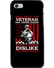 Walk Away This Veteran Has Anger Issies Phone Case thumbnail