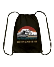 Best Spoiled Uncle Ever Drawstring Bag thumbnail