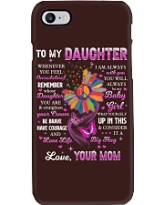 To My Love Daughter From Mom Phone Case tile