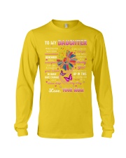 To My Love Daughter From Mom Long Sleeve Tee tile