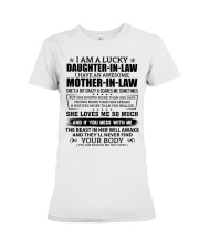 Lucky Daughter-In-Law HaveAn Awesome Mother-In-Law Premium Fit Ladies Tee thumbnail