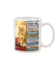 Lion- Never Forget That I Love U Mom-To-Son Mug tile
