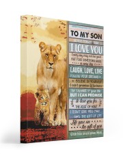 Lion- Never Forget That I Love U Mom-To-Son Gallery Wrapped Canvas Prints tile