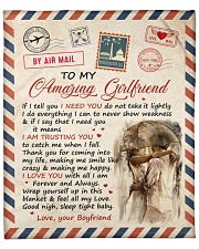 If I Tell U I Need U Boyfriend To Girlfriend Fleece Blanket - 50" x 60" front