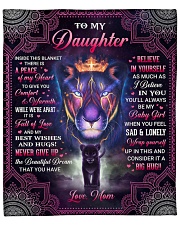 Inside This Blanket There Is Piece Mom To Daughter Fleece Blanket - 50" x 60" front