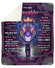 Inside This Blanket There Is Piece Mom To Daughter Sherpa Fleece Blanket - 50" x 60" thumbnail