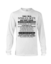 I'm A Spoiled Wife Of A Freaking Awesome Husband Long Sleeve Tee thumbnail