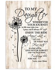 Whenever Journey In Life May Take U To Daughter Vertical Poster tile