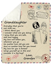 Granddaughter My Love For You Is Forever Sherpa Fleece Blanket tile