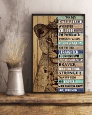 Daughter Lion Remember Straighten Your Crown 11x17 Poster lifestyle-poster-3