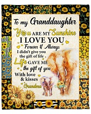 Elephant-U R My Sunshine I Love U- GM To GD Fleece Blanket - 50" x 60" front