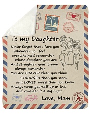 Never Forget That I Love You Mom-To-Daughter Sherpa Fleece Blanket tile