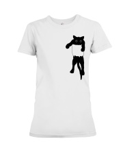Cat Pocket Premium Fit Ladies Tee thumbnail