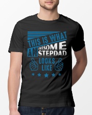 This Is What An Awesome Stepdad Look Like Classic T-Shirt lifestyle-mens-crewneck-front-13