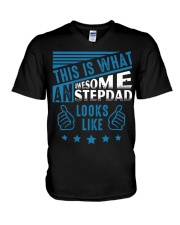 This Is What An Awesome Stepdad Look Like V-Neck T-Shirt thumbnail