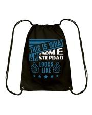 This Is What An Awesome Stepdad Look Like Drawstring Bag thumbnail