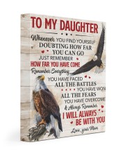 Whenever U Find Yourself Mom To Daughter 11x14 Gallery Wrapped Canvas Prints front