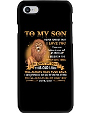 To My Son Never Forget That I Love You Phone Case thumbnail