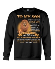 To My Son Never Forget That I Love You Crewneck Sweatshirt thumbnail