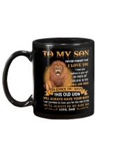 To My Son Never Forget That I Love You Mug back