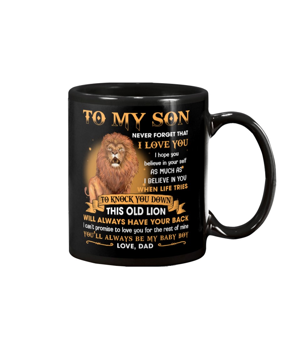To My Son Never Forget That I Love You Mug