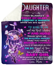 Inside This Blanket There Is Piece Mom To Daughter Sherpa Fleece Blanket - 50" x 60" thumbnail