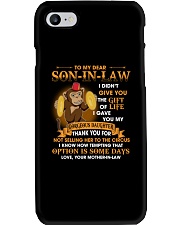 To My Dear Son-In-Law From Mother-in-law Phone Case thumbnail