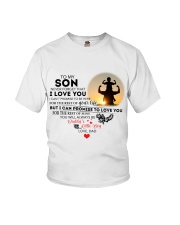 Never Forget That I Love You Dad To Son Youth T-Shirt tile