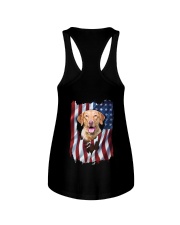 Chesapeake bay retriever Flag Ladies Flowy Tank thumbnail