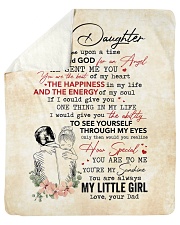 Once Upon A Time When I Asked God-Dad To Daughter Sherpa Fleece Blanket tile