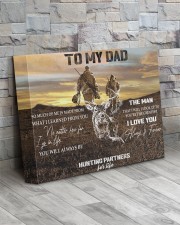 So Much Of Me Is Made From HUnting Son To Dad 14x11 Gallery Wrapped Canvas Prints aos-canvas-pgw-14x11-lifestyle-front-20