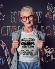 I Have A Crazy Grandpa Ladies T-Shirt lifestyle-holiday-crewneck-front-3