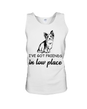 Yorkie I've Got Friends in low places Unisex Tank thumbnail